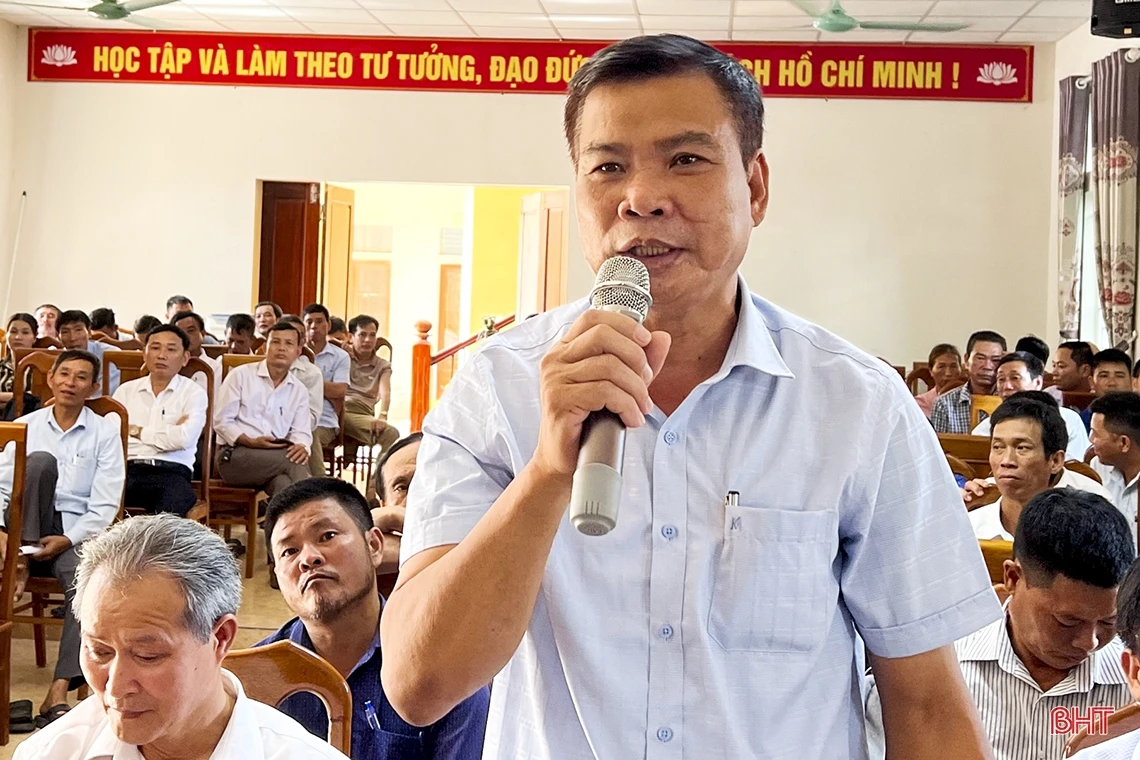 Đức Thọ cần tập trung giải quyết kịp thời các kiến nghị của người dân