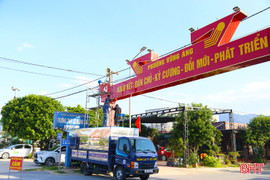 Vũng Áng rộn ràng khí thế thi đua chào mừng đại hội Đảng các cấp