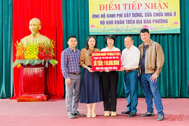 Phường Hoành Sơn hỗ trợ 23 mái ấm cho hộ nghèo 