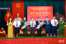 HĐND phường Hoành Sơn thông qua các nội dung về biên chế, nhân sự