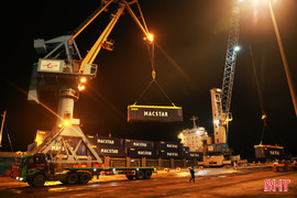 Tuyến container qua Vũng Áng – khởi đầu hành trình xây dựng trung tâm logistics