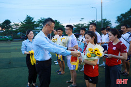 Formosa Hà Tĩnh tổ chức giải bóng đá nam, nữ toàn công ty