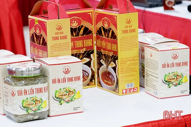 Hà Tĩnh công nhận 63 sản phẩm đạt chuẩn OCOP đợt 2 năm 2019