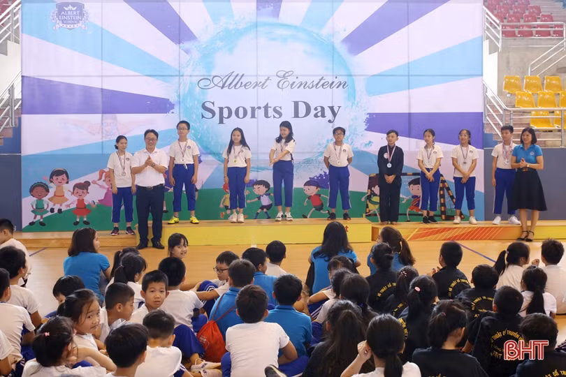Vui khỏe ngày hội thể thao Trường Albert Einstein