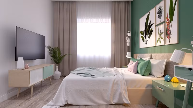 Ghé thăm căn hộ màu sắc ngọt ngào của đôi vợ chồng trẻ