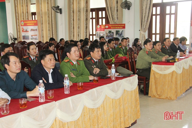 Hết quý 1 năm 2020, công an chính quy sẽ phủ kín 100% xã trên địa bàn Nghi Xuân