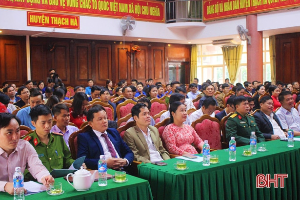 Công bố quyết định thành lập Cơ quan khối Dân huyện Thạch Hà