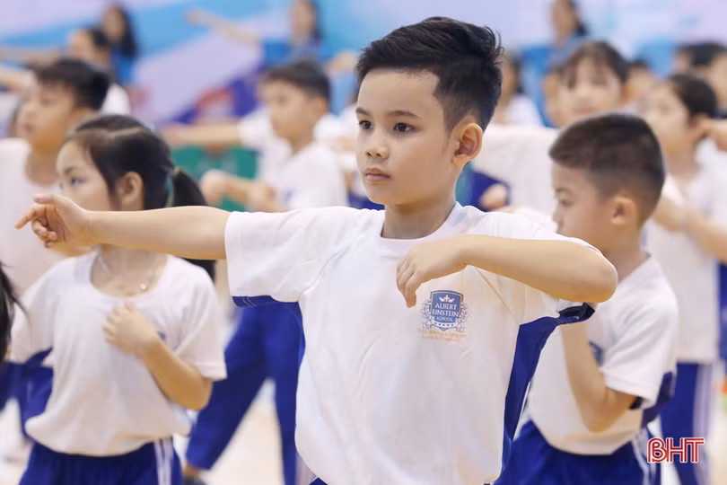 Vui khỏe ngày hội thể thao Trường Albert Einstein