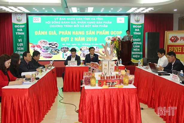 Hà Tĩnh công nhận 63 sản phẩm đạt chuẩn OCOP đợt 2 năm 2019