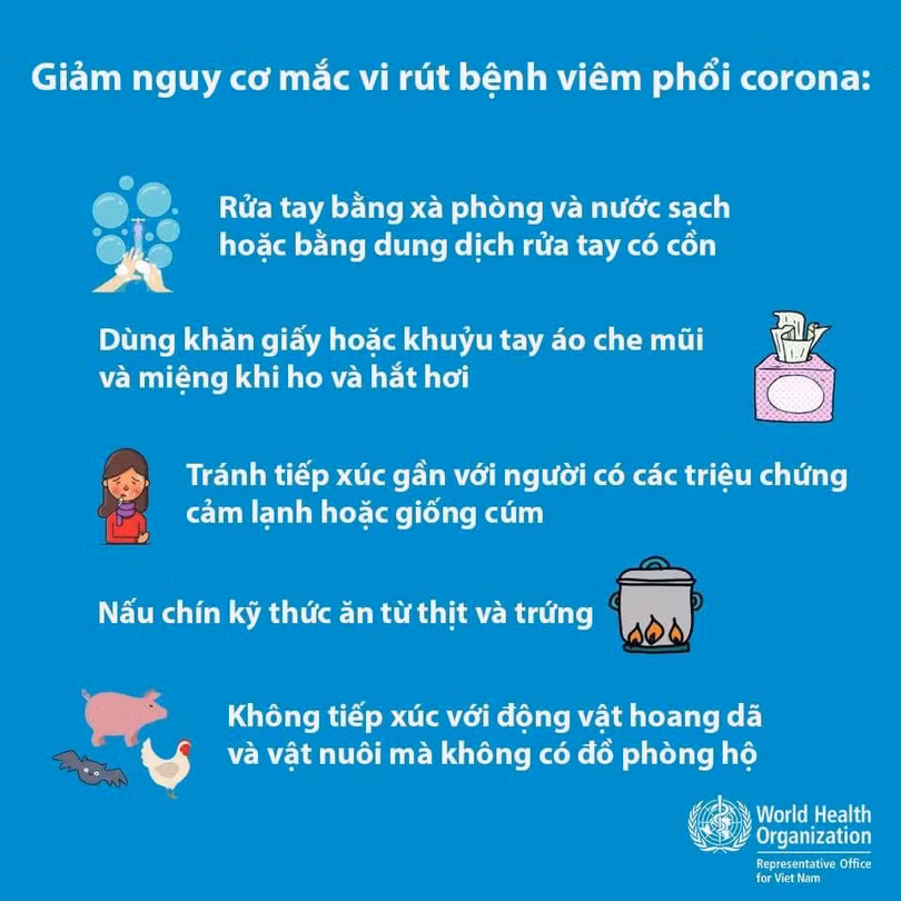 Chuyên gia chỉ cách giảm nguy cơ mắc vi rút bệnh viêm phổi corona