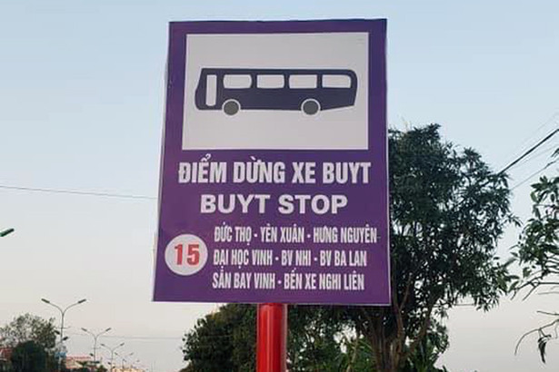 Công bố mở tuyến xe buýt Đức Thọ đi Vinh và ngược lại