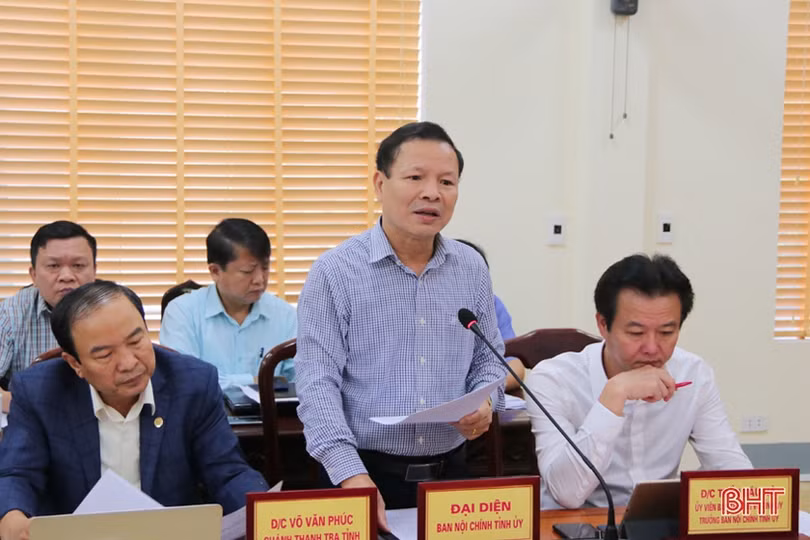 Bí thư Tỉnh ủy Hà Tĩnh: Phân vai rõ trách nhiệm, tập trung xử lý hiệu quả các vụ việc của công dân