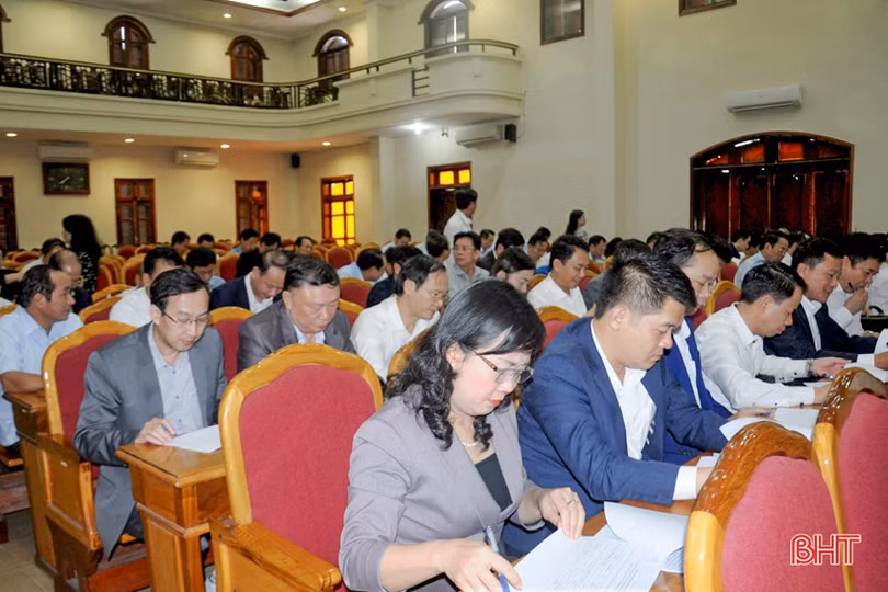 Hà Tĩnh rà soát, bổ sung quy hoạch các chức danh lãnh đạo và cán bộ chủ chốt cấp tỉnh