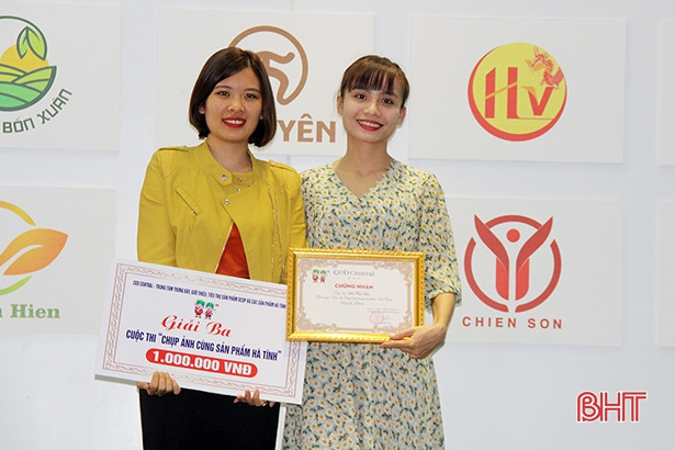 CED Central trao giải thi chụp ảnh cùng sản phẩm Hà Tĩnh