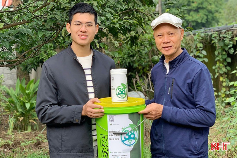 Thông qua dự án “Hà Tĩnh Xanh”, Trung úy Phạm Minh Hiếu mong muốn lan toả lối sống xanh – sạch – bền vững đến với cộng đồng, đặc biệt là ý thức phân loại và xử lý rác hữu cơ tại nguồn. bqbht_br_f.jpg