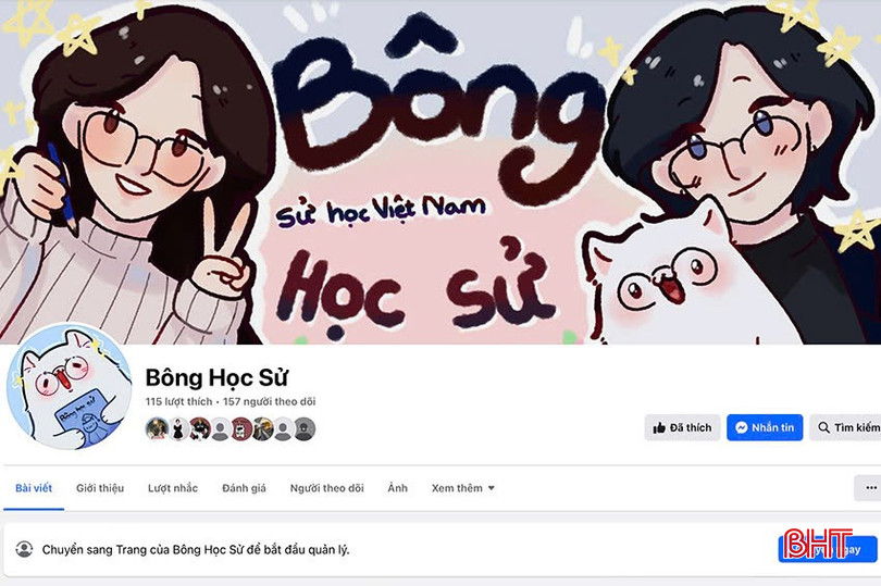Quỳnh Anh là người sáng lập dự án “Bông học sử” – vẽ truyện tranh dựa trên lịch sử Việt Nam. z5781344978557_c911deea19468f43308a113ab5bfd373.jpg
