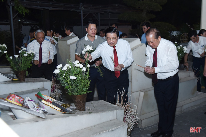 Lãnh đạo Đảng, Nhà nước dâng hương tại Khu di tích Ngã ba Đồng Lộc