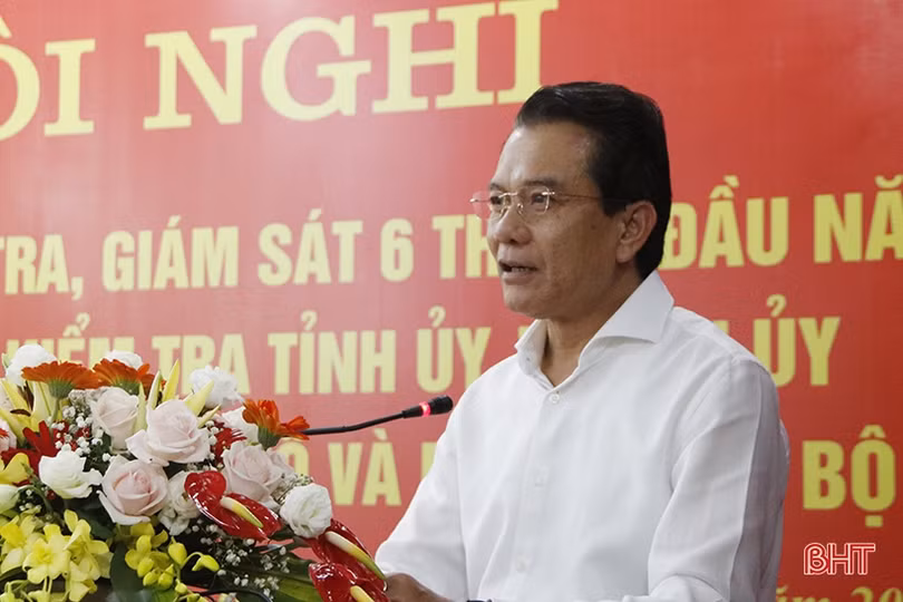 Hà Tĩnh kiến nghị Ủy ban Kiểm tra Trung ương sửa đổi một số quy định về kiểm tra, giám sát