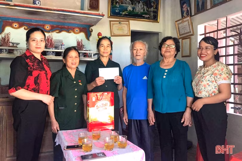 Ấm áp những hoạt động tri ân của phụ nữ Hà Tĩnh trong tháng 7