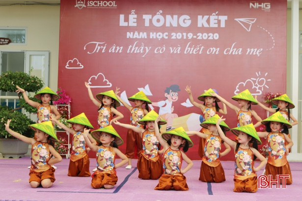 Hơn 400 học sinh mầm non iSchool Hà Tĩnh kết thúc năm học 2019-2020