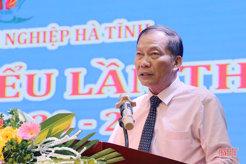 Ông Lê Đức Thắng được bầu giữ chức Chủ tịch Hiệp hội Doanh nghiệp Hà Tĩnh nhiệm kỳ 2020 - 2025