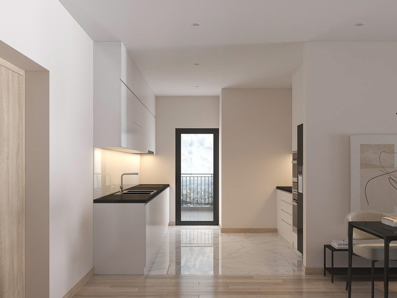 Bất ngờ với những đường cát cong trong căn hộ hiện đại