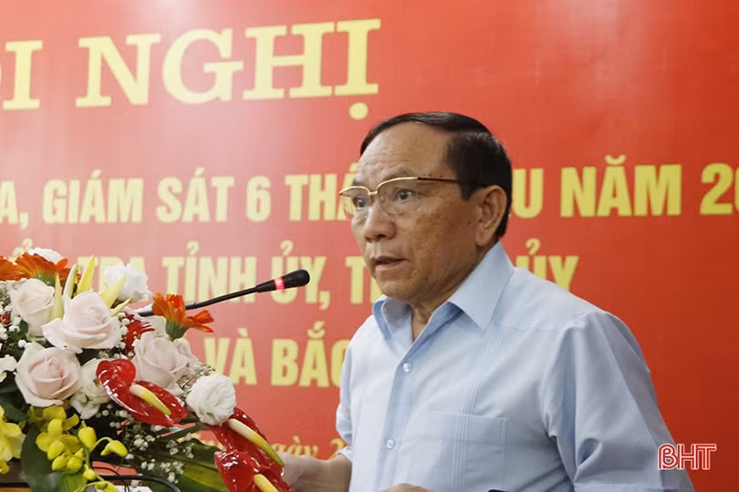 Hà Tĩnh kiến nghị Ủy ban Kiểm tra Trung ương sửa đổi một số quy định về kiểm tra, giám sát