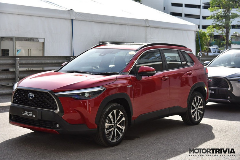 Ảnh thực tế Toyota Corolla Cross vừa ra mắt tại Thái Lan ảnh 9 Ảnh thực tế Toyota Corolla Cross vừa ra mắt tại Thái Lan