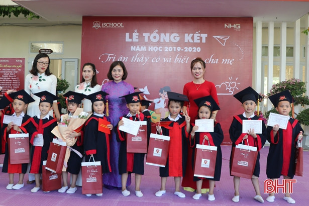 Hơn 400 học sinh mầm non iSchool Hà Tĩnh kết thúc năm học 2019-2020