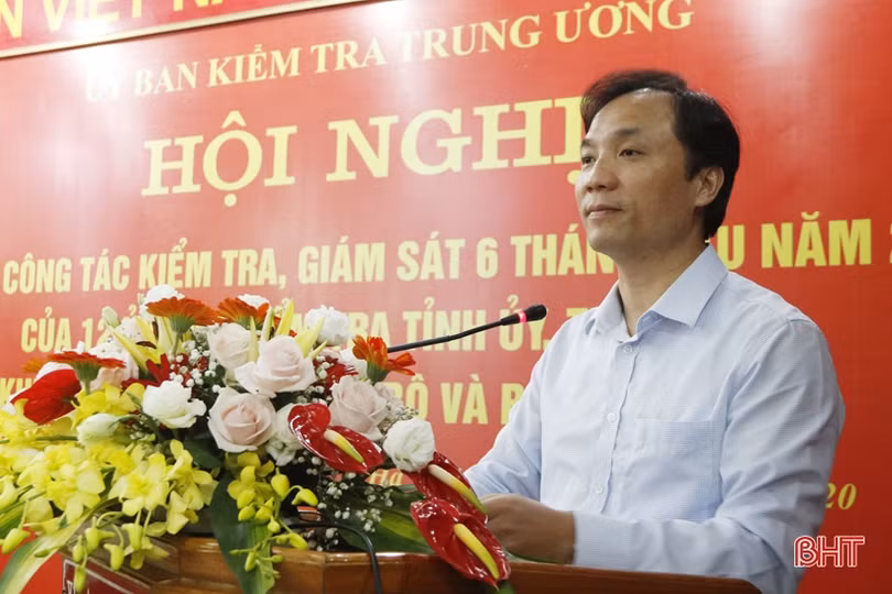 Hà Tĩnh kiến nghị Ủy ban Kiểm tra Trung ương sửa đổi một số quy định về kiểm tra, giám sát