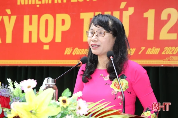 HĐND huyện Vũ Quang bàn giải pháp phát triển KT-XH 6 tháng cuối năm 2020