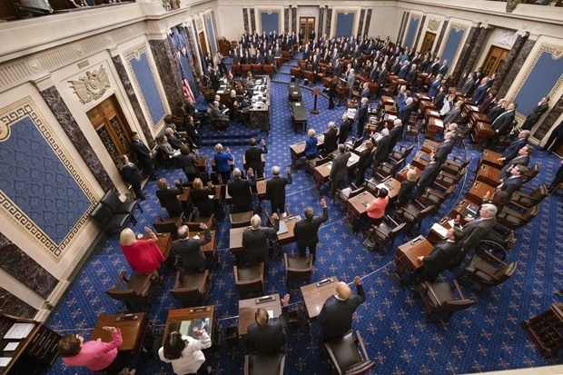 Thượng viện Mỹ thông qua dự luật quốc phòng trị giá 740 tỷ USD