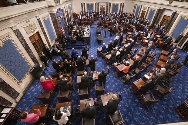 Thượng viện Mỹ thông qua dự luật quốc phòng trị giá 740 tỷ USD