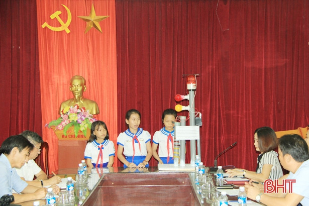 26 sản phẩm tham gia cuộc thi “Sáng tạo thanh thiếu niên, nhi đồng”