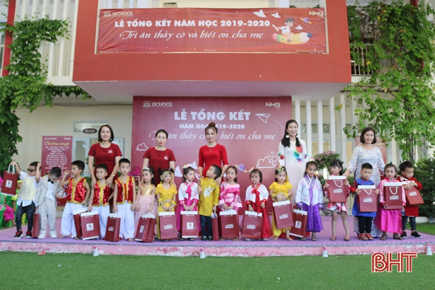 Hơn 400 học sinh mầm non iSchool Hà Tĩnh kết thúc năm học 2019-2020