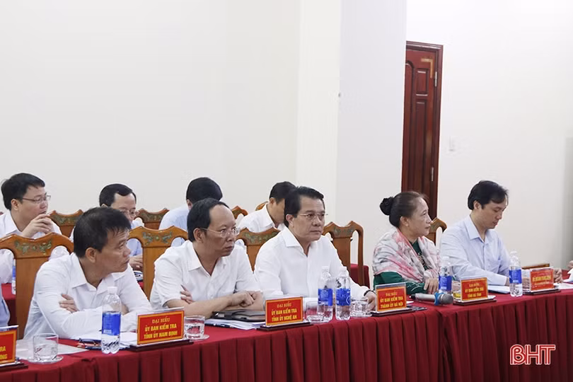 Hà Tĩnh kiến nghị Ủy ban Kiểm tra Trung ương sửa đổi một số quy định về kiểm tra, giám sát