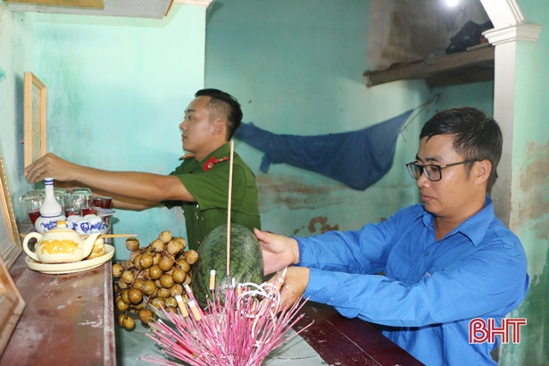 “Bữa cơm nghĩa tình” của tuổi trẻ TP Hà Tĩnh cùng gia đình chính sách