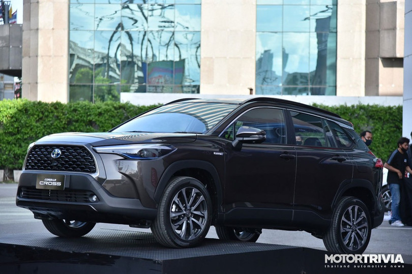 Ảnh thực tế Toyota Corolla Cross vừa ra mắt tại Thái Lan ảnh 4 Ảnh thực tế Toyota Corolla Cross vừa ra mắt tại Thái Lan