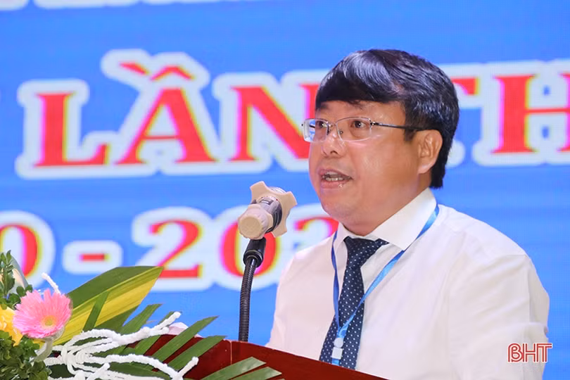 Ông Lê Đức Thắng được bầu giữ chức Chủ tịch Hiệp hội Doanh nghiệp Hà Tĩnh nhiệm kỳ 2020 - 2025