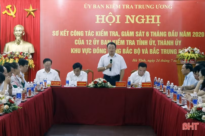 Hà Tĩnh kiến nghị Ủy ban Kiểm tra Trung ương sửa đổi một số quy định về kiểm tra, giám sát