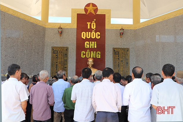 Khánh thành nhà bia tưởng niệm 1,1 tỷ đồng ở xã miền núi Hà Tĩnh