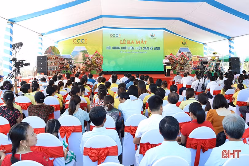 Ra mắt “Hội quán chế biến thủy sản Kỳ Anh”