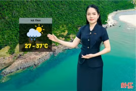 Dự báo thời tiết Hà Tĩnh ngày 10/8: Đêm không mưa, ngày nắng nóng