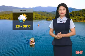 Dự báo thời tiết Hà Tĩnh ngày 28/7: Có mưa rào và dông