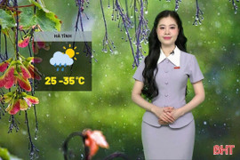 Dự báo thời tiết Hà Tĩnh ngày 30/9: Mưa rào và dông