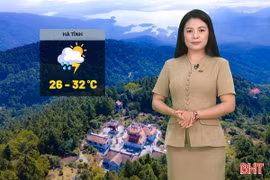 Dự báo thời tiết Hà Tĩnh ngày 3/8: Mưa rào và dông