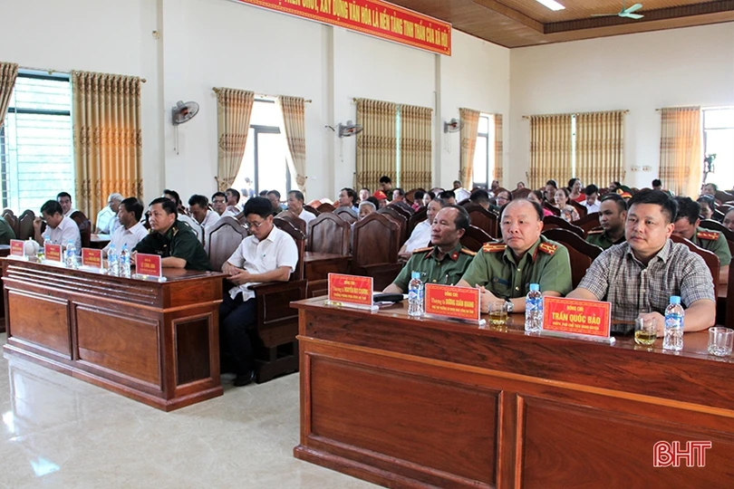 Hương Khê tổ chức điểm “Ngày hội toàn dân bảo vệ an ninh Tổ quốc”