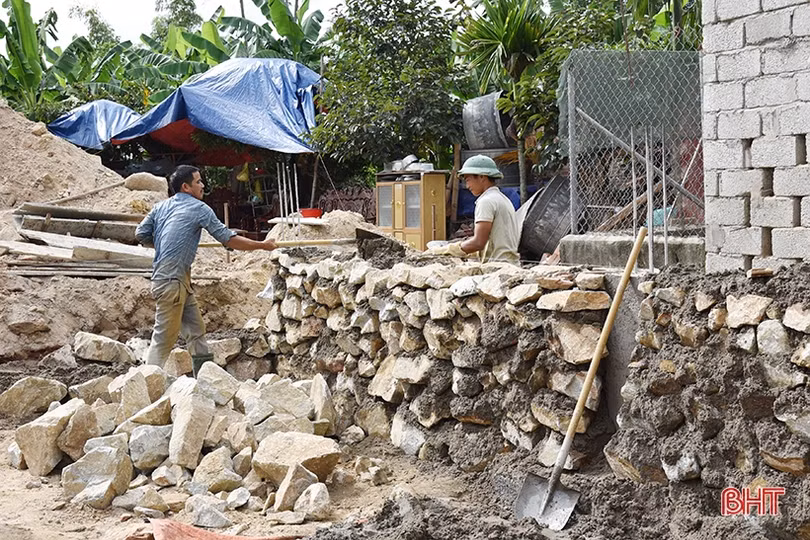 Lộc Hà xây dựng nhà kiên cố hỗ trợ hộ nghèo “an cư” 