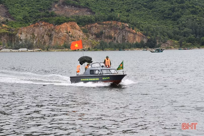 BĐBP Hà Tĩnh đảm bảo an toàn khi thực hiện nhiệm vụ trên biển