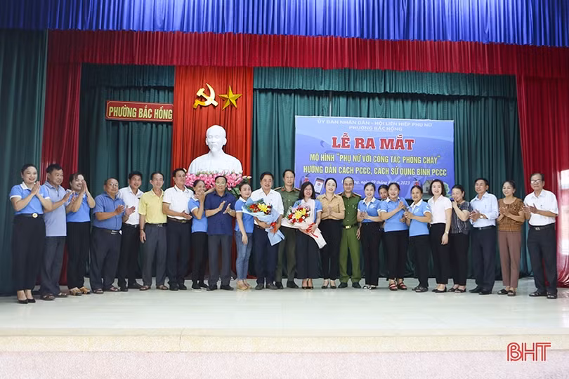 Hỗ trợ 100 bình chữa cháy cho hộ nghèo, chính sách ở TX Hồng Lĩnh